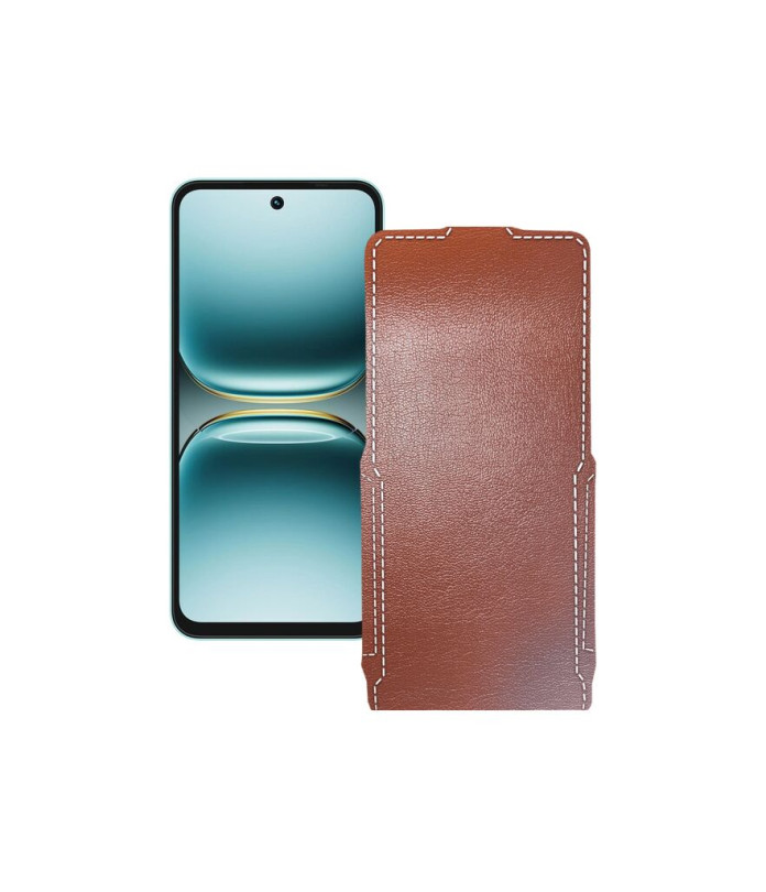 Чохол-флип з екошкіри для телефону Tecno Spark Go 2