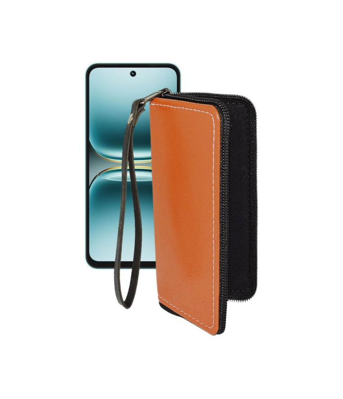 Чохол-гаманець з екошкіри для телефону Tecno Spark Go 2