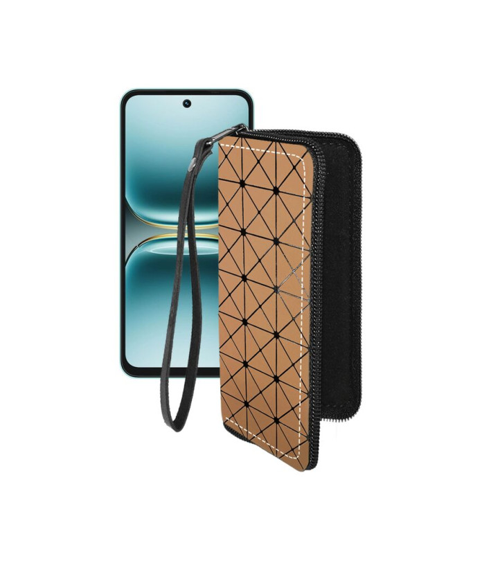 Чохол-гаманець з екошкіри для телефону Tecno Spark Go 2