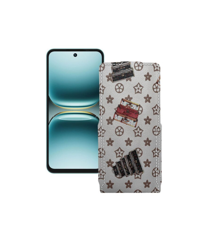 Чохол-флип з екошкіри для телефону Tecno Spark Go 2