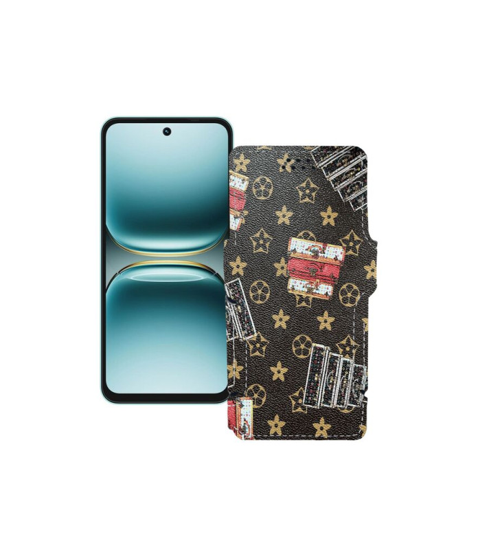 Чохол-книжка з екошкіри для телефону Tecno Spark Go 2