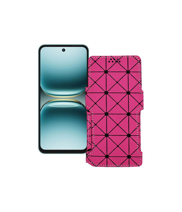 Чохол-книжка з екошкіри для телефону Tecno Spark Go 2