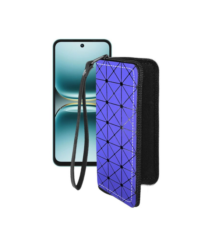 Чохол-гаманець з екошкіри для телефону Tecno Spark Go 2