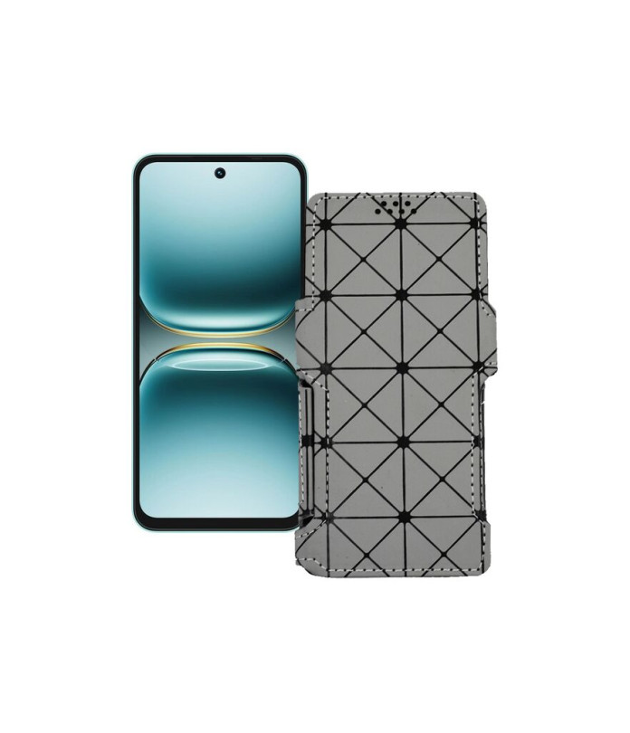 Чохол-книжка з екошкіри для телефону Tecno Spark Go 2