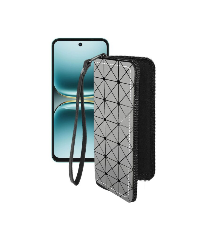 Чохол-гаманець з екошкіри для телефону Tecno Spark Go 2