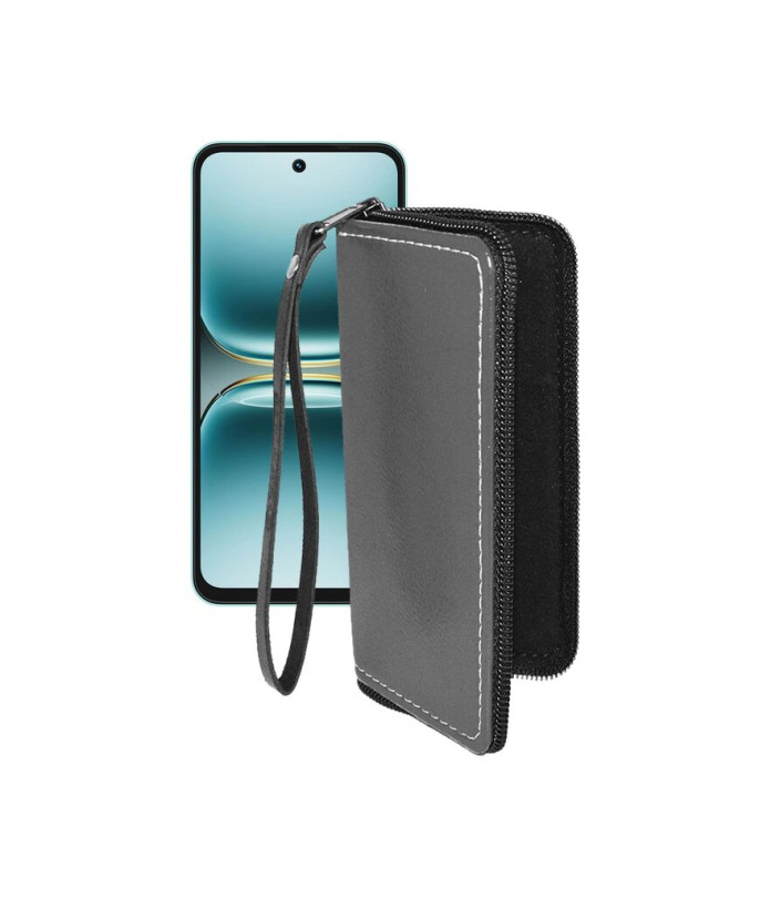 Чохол-гаманець з екошкіри для телефону Tecno Spark Go 2