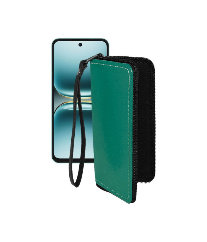 Чохол-гаманець з екошкіри для телефону Tecno Spark Go 2