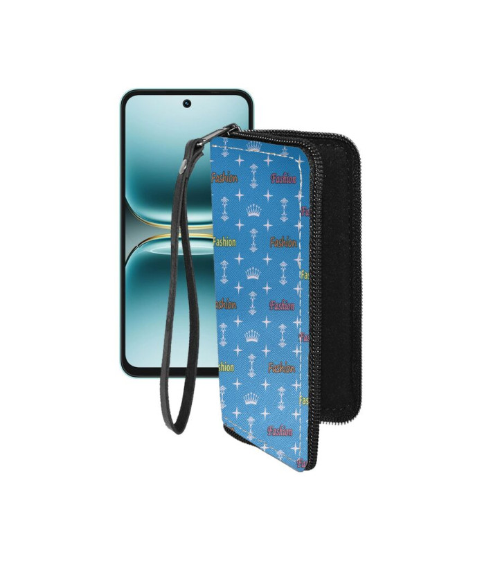 Чохол-гаманець з екошкіри для телефону Tecno Spark Go 2