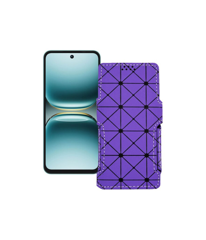 Чохол-книжка з екошкіри для телефону Tecno Spark Go 2