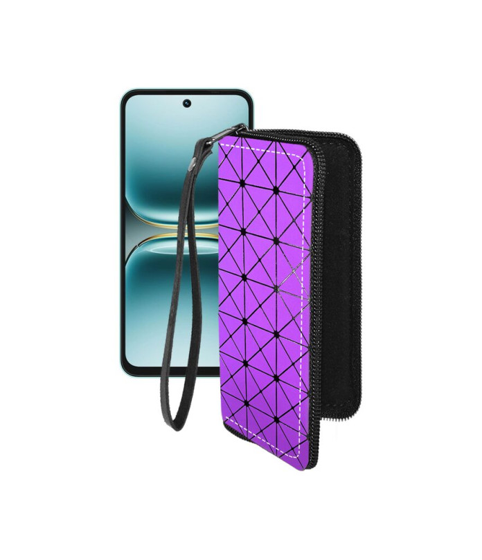 Чохол-гаманець з екошкіри для телефону Tecno Spark Go 2