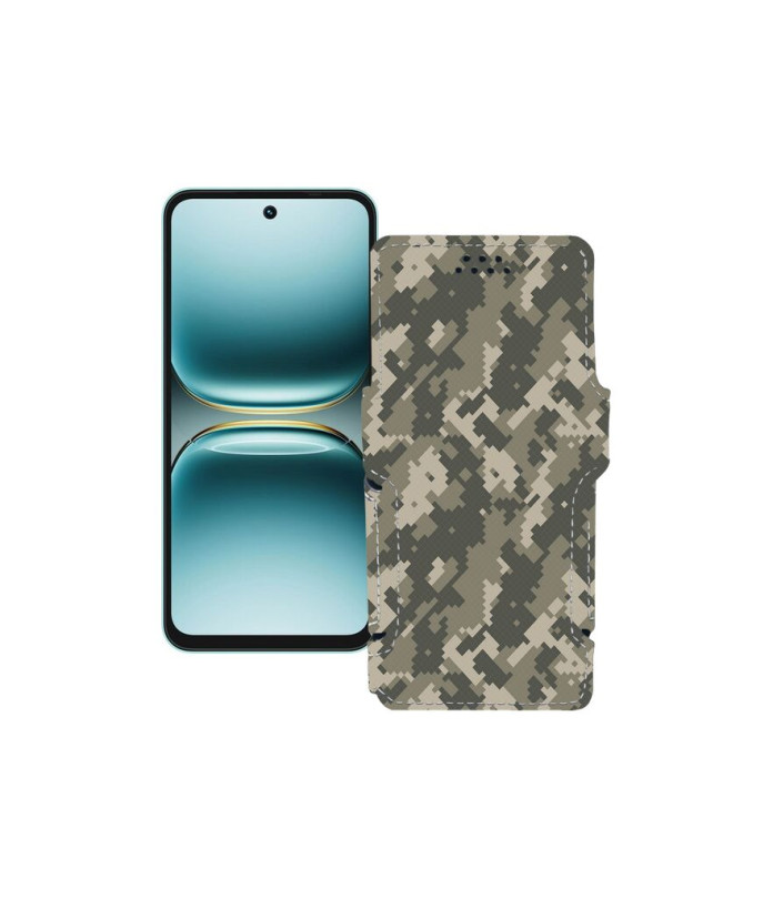 Чохол-книжка з екошкіри для телефону Tecno Spark Go 2