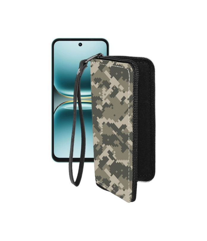 Чохол-гаманець з екошкіри для телефону Tecno Spark Go 2