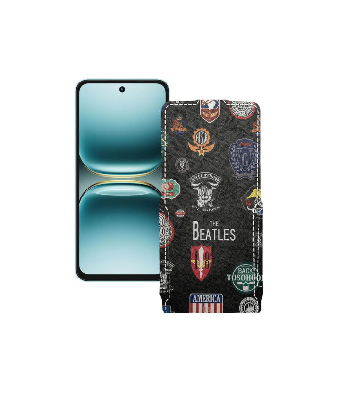 Чохол-флип з екошкіри для телефону Tecno Spark Go 2