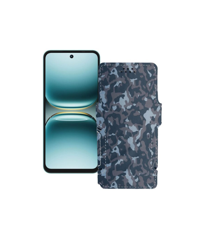 Чохол-книжка з екошкіри для телефону Tecno Spark Go 2