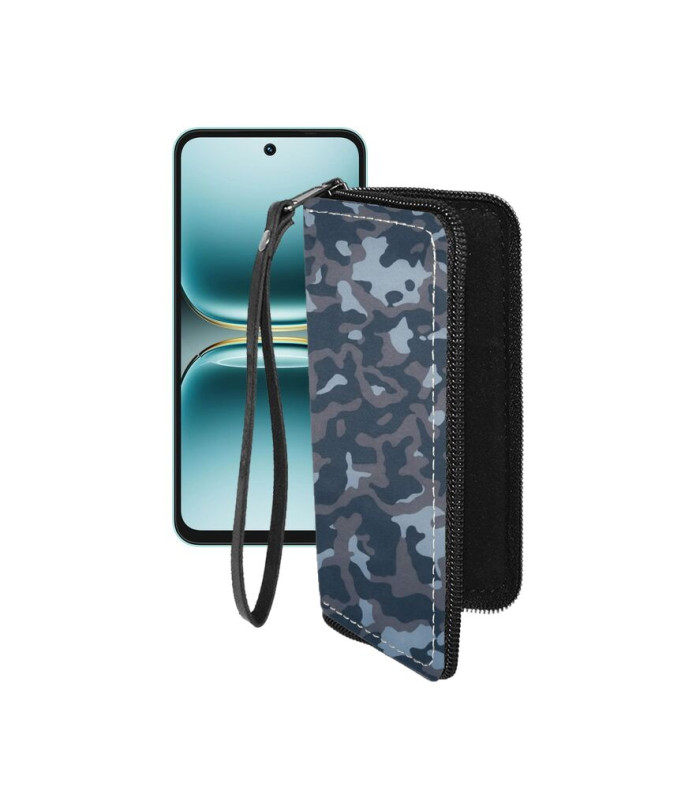 Чохол-гаманець з екошкіри для телефону Tecno Spark Go 2