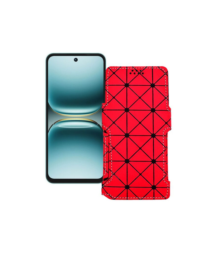 Чохол-книжка з екошкіри для телефону Tecno Spark Go 2