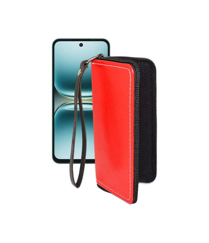 Чохол-гаманець з екошкіри для телефону Tecno Spark Go 2