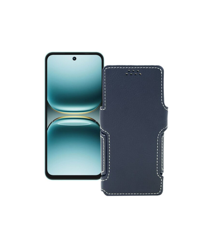 Чохол-книжка з екошкіри для телефону Tecno Spark Go 2