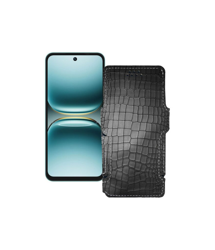 Чохол-книжка з екошкіри для телефону Tecno Spark Go 2