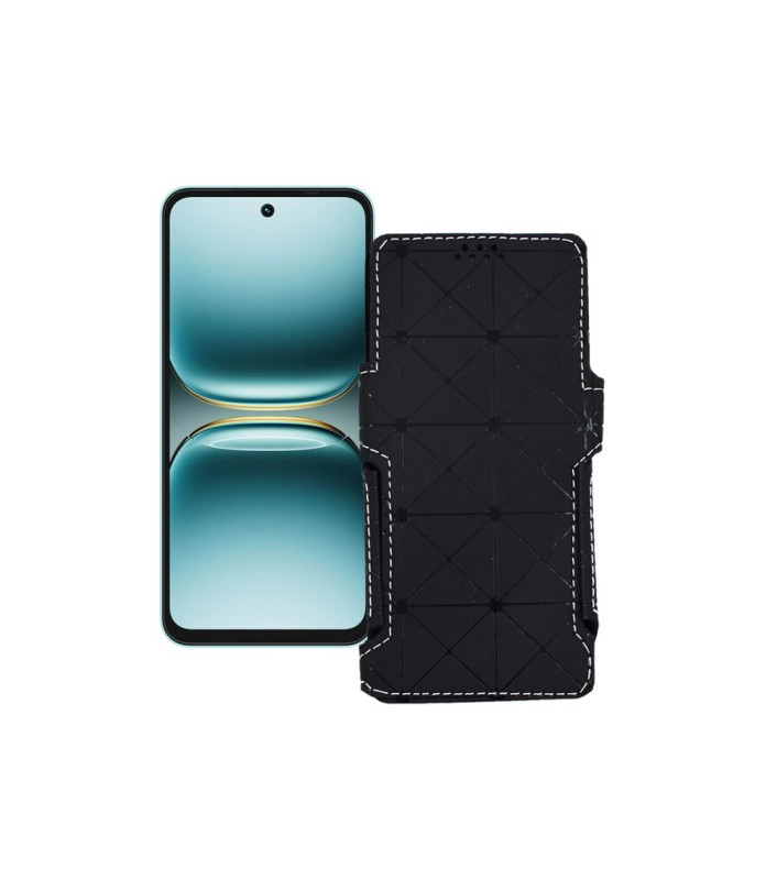 Чохол-книжка з екошкіри для телефону Tecno Spark Go 2