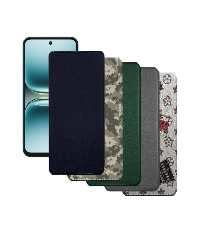 Накладка з екошкіри для телефону Tecno Spark Go 2