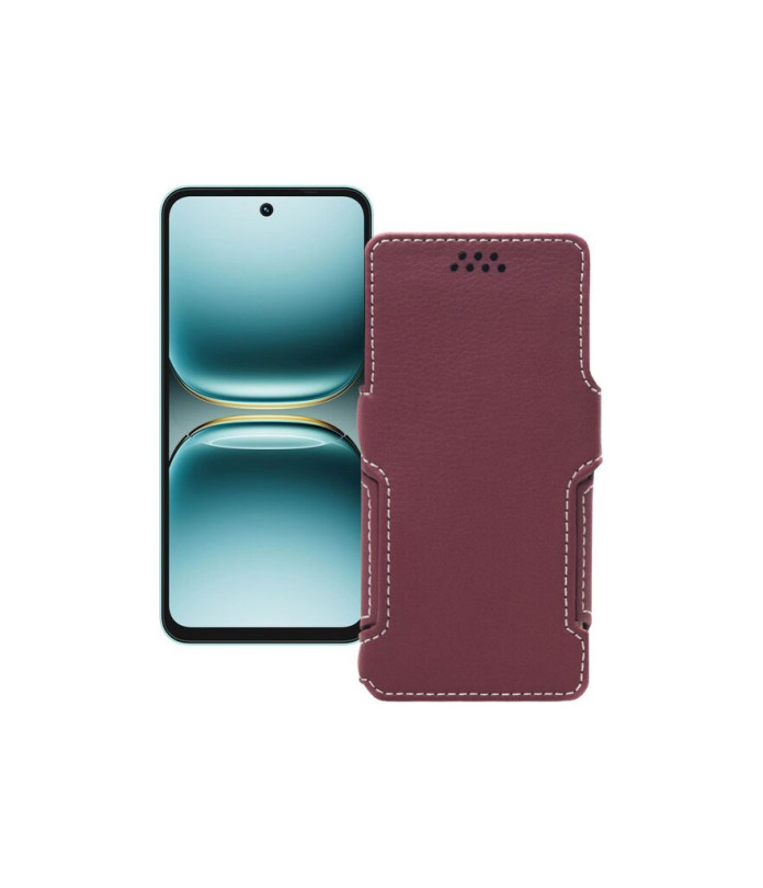 Чохол-книжка з екошкіри для телефону Tecno Spark Go 2