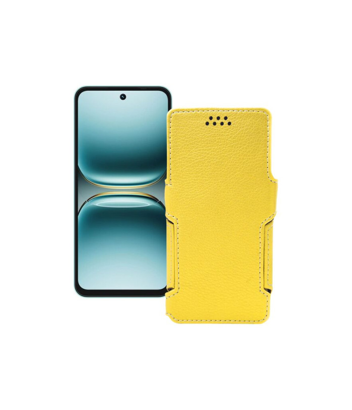 Чохол-книжка з екошкіри для телефону Tecno Spark Go 2