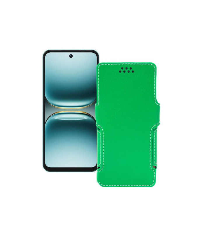 Чохол-книжка з екошкіри для телефону Tecno Spark Go 2