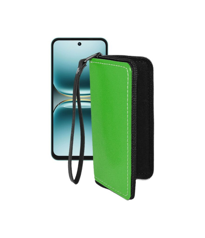 Чохол-гаманець з екошкіри для телефону Tecno Spark Go 2