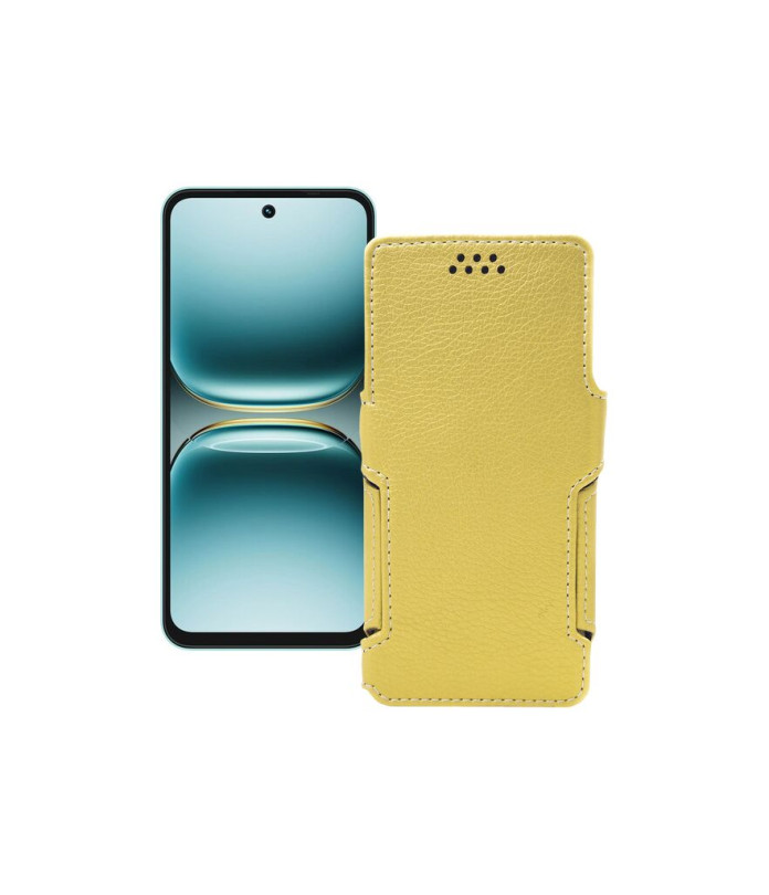 Чохол-книжка з екошкіри для телефону Tecno Spark Go 2