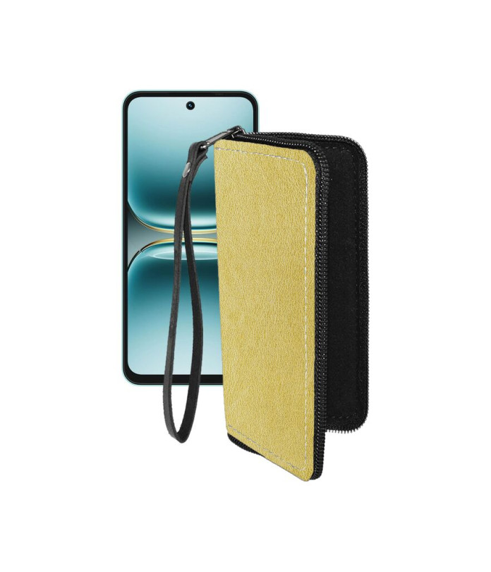 Чохол-гаманець з екошкіри для телефону Tecno Spark Go 2