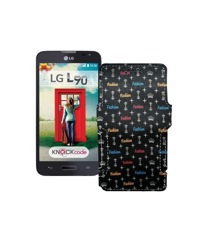 Чохол-книжка з екошкіри для телефону LG L90 D405