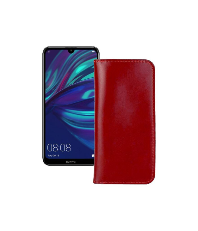 Портмоне з шкіри для телефону Huawei Y7 (2019)