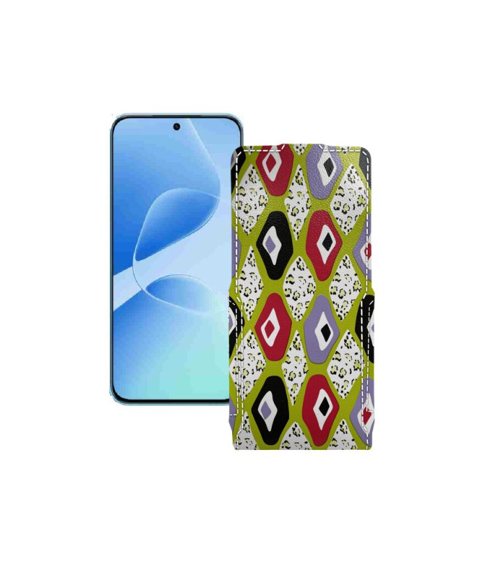 Чохол-флип з екошкіри для телефону Infinix hot 60 pro