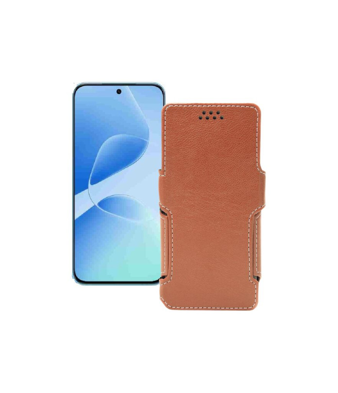 Чохол-книжка з екошкіри для телефону Infinix hot 60 pro