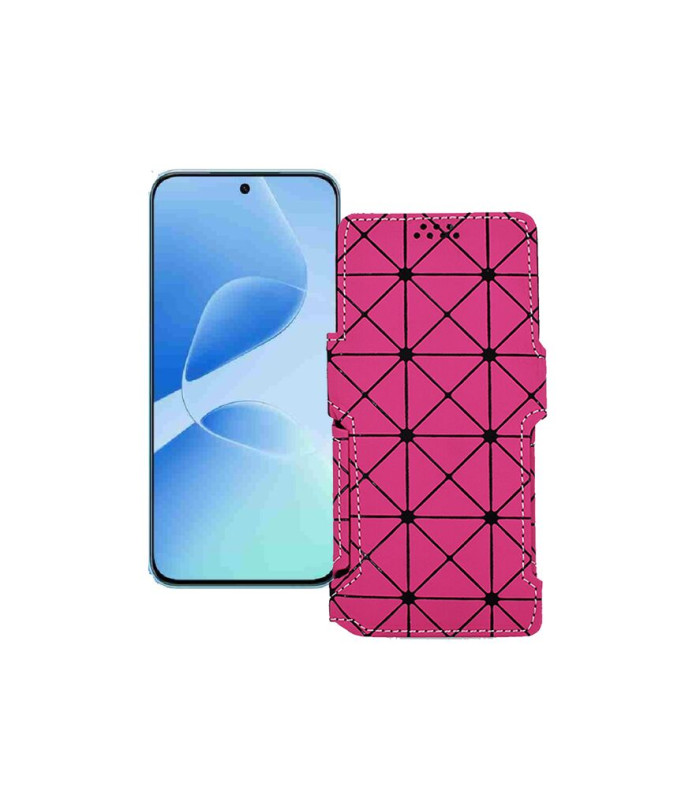 Чохол-книжка з екошкіри для телефону Infinix hot 60 pro