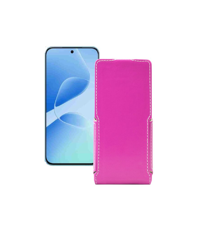 Чохол-флип з екошкіри для телефону Infinix hot 60 pro