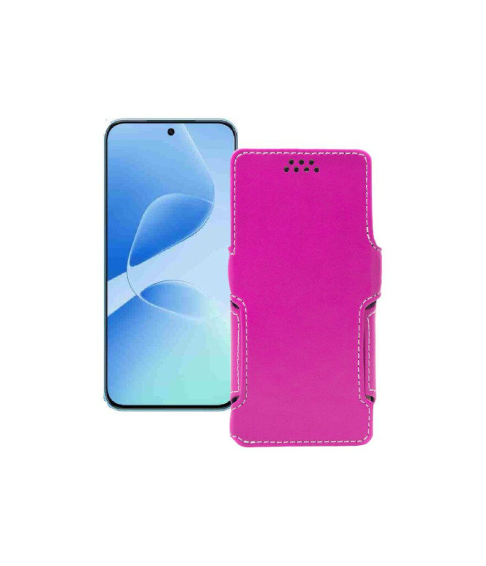 Чохол-книжка з екошкіри для телефону Infinix hot 60 pro