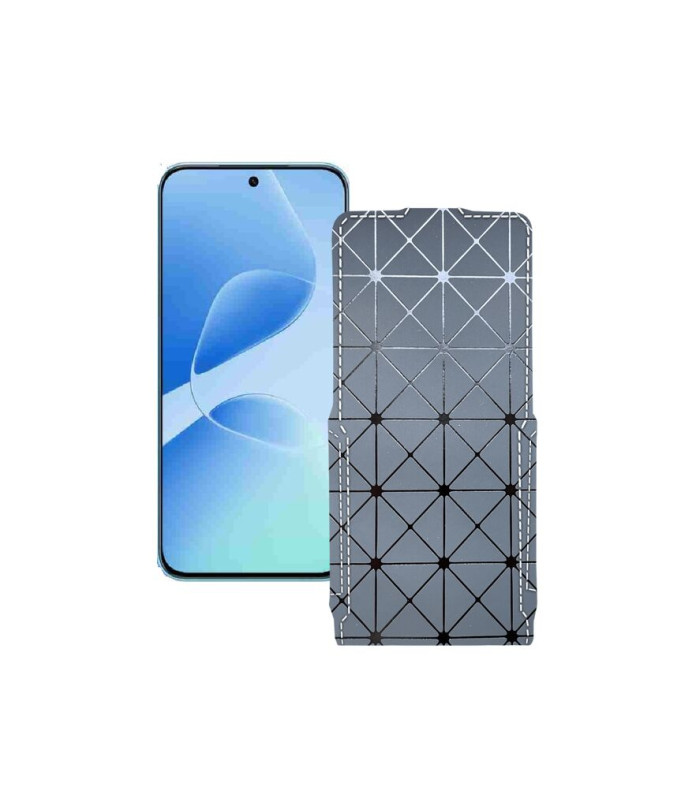 Чохол-флип з екошкіри для телефону Infinix hot 60 pro