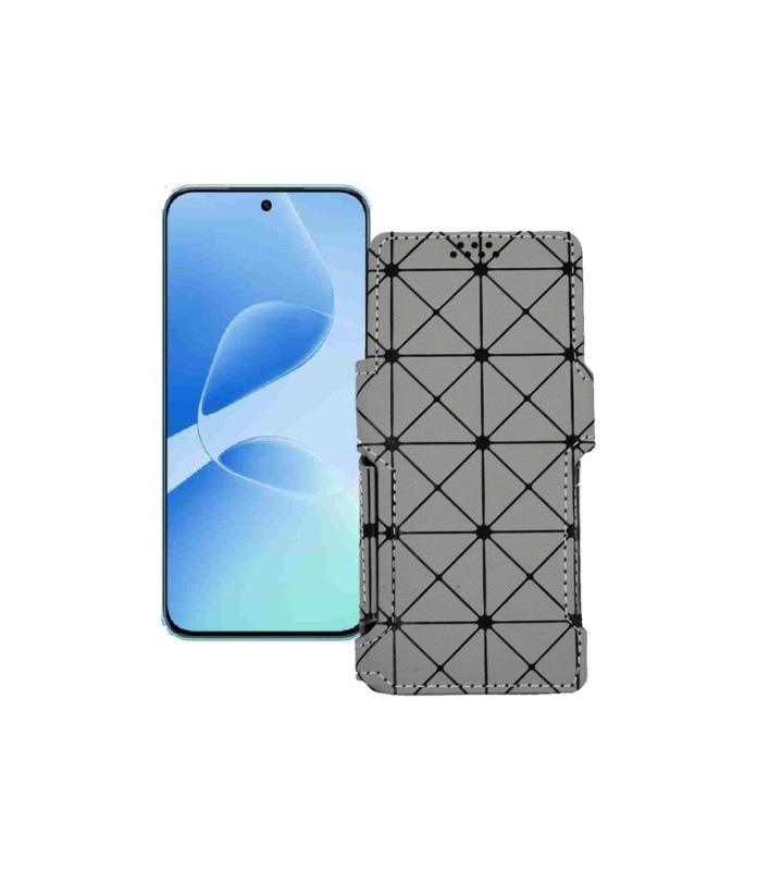 Чохол-книжка з екошкіри для телефону Infinix hot 60 pro