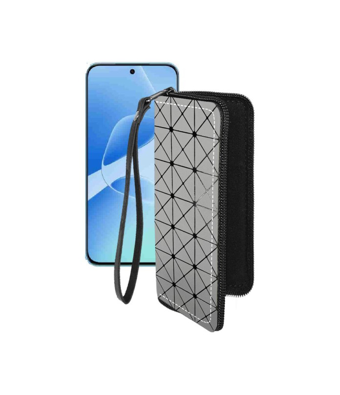 Чохол-гаманець з екошкіри для телефону Infinix hot 60 pro