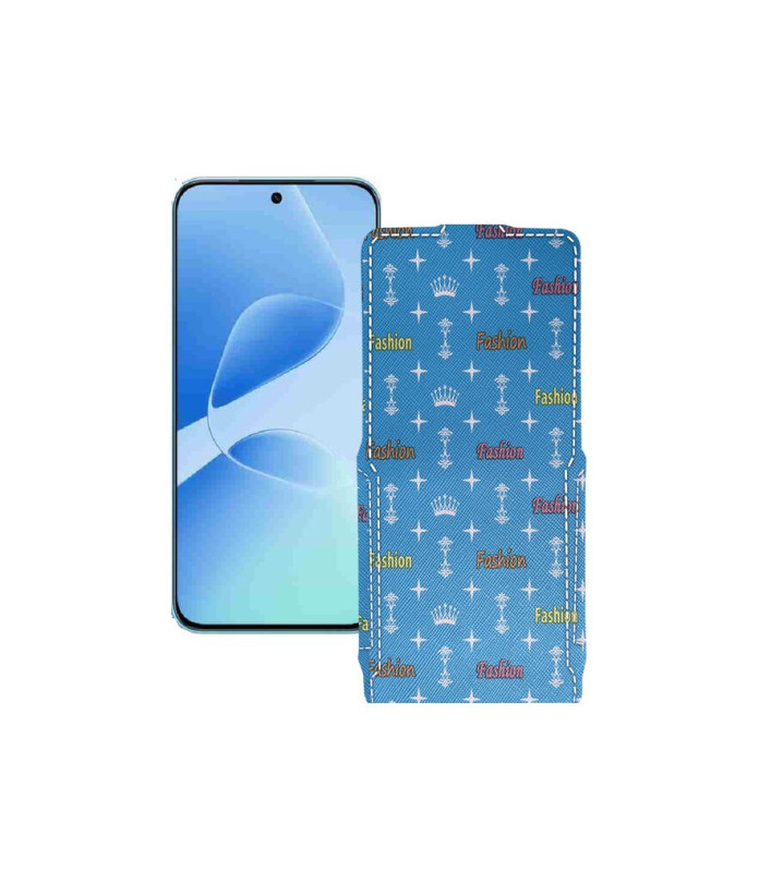 Чохол-флип з екошкіри для телефону Infinix hot 60 pro