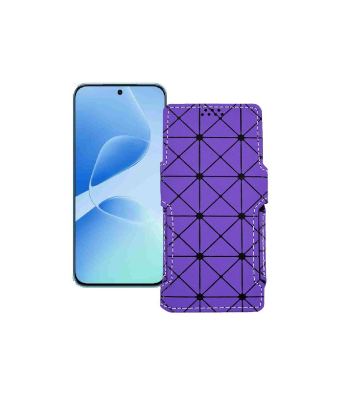 Чохол-книжка з екошкіри для телефону Infinix hot 60 pro