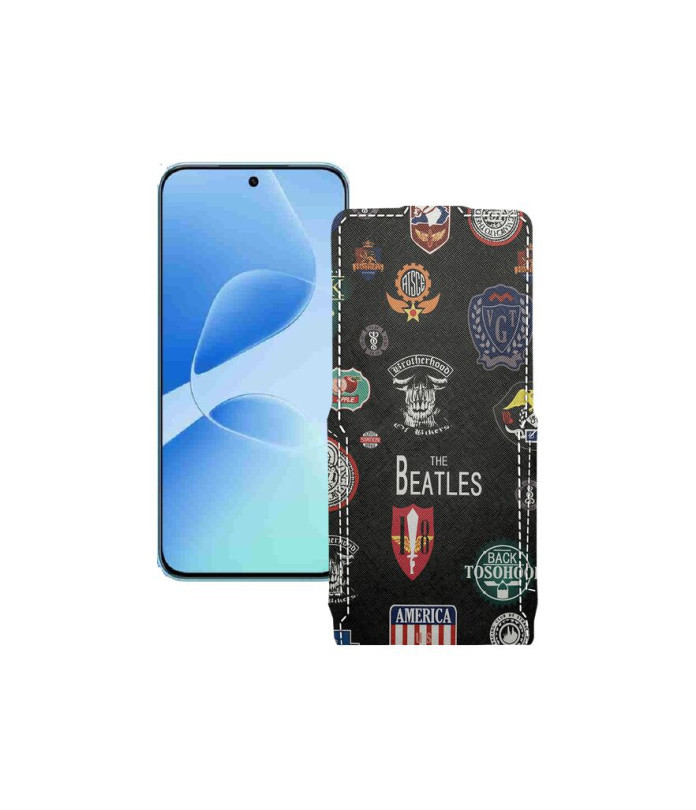 Чохол-флип з екошкіри для телефону Infinix hot 60 pro