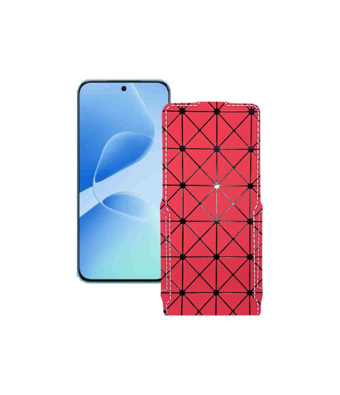 Чохол-флип з екошкіри для телефону Infinix hot 60 pro