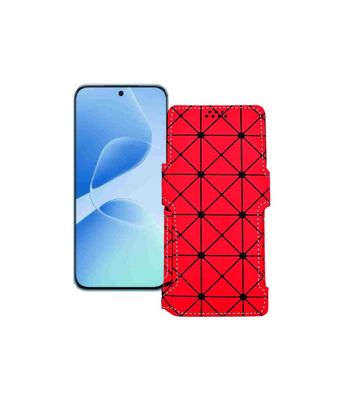 Чохол-книжка з екошкіри для телефону Infinix hot 60 pro