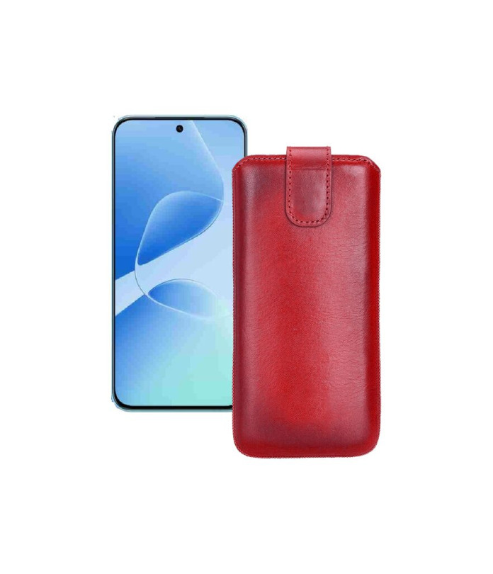 Витяжка з екошкіри для телефону Infinix hot 60 pro