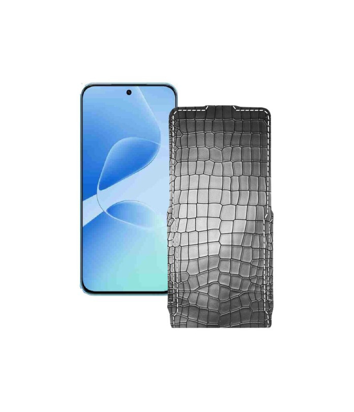 Чохол-флип з екошкіри для телефону Infinix hot 60 pro