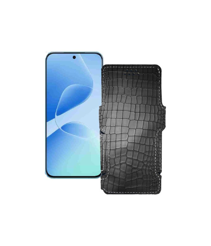 Чохол-книжка з екошкіри для телефону Infinix hot 60 pro