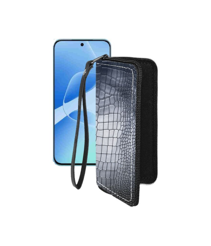 Чохол-гаманець з екошкіри для телефону Infinix hot 60 pro